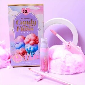 Glamlite Candy Floss Lip Kit Cotton Candy